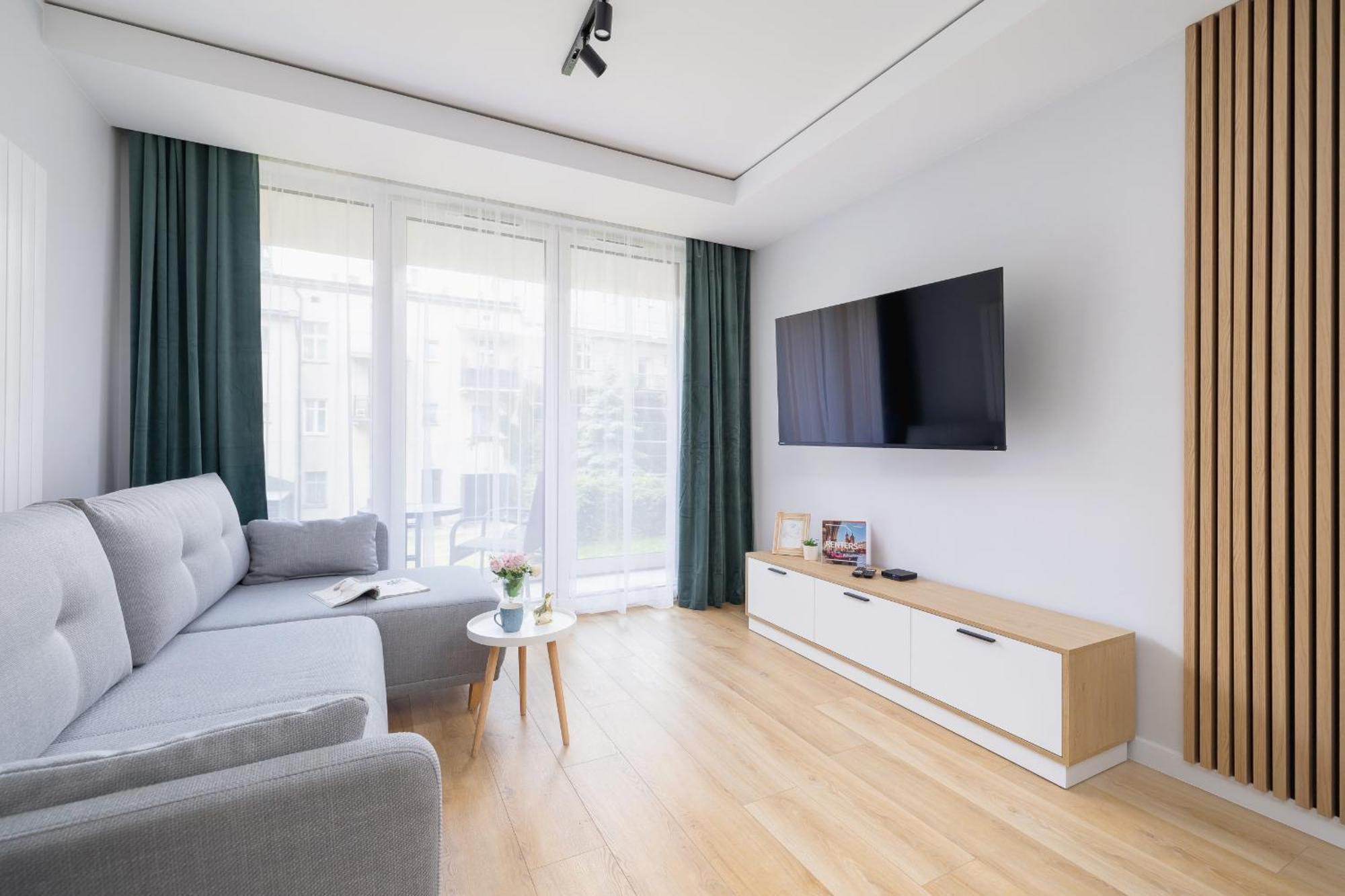 Elegancki W Krakowie Z Klimatyzacja I Dostepem Do Silowni By Renters Apartament *