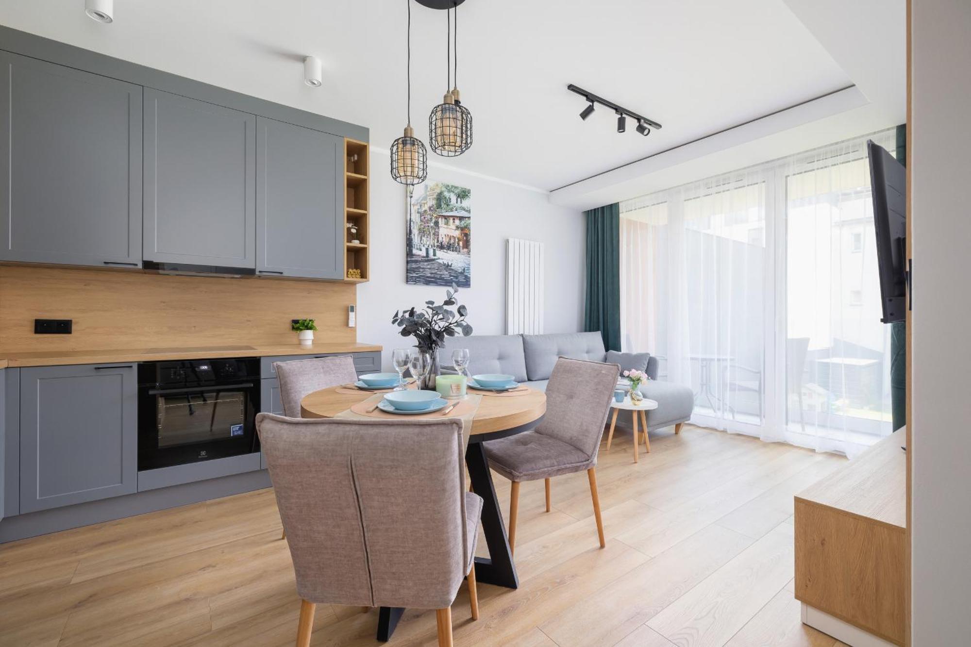 Elegancki W Krakowie Z Klimatyzacja I Dostepem Do Silowni By Renters Краків